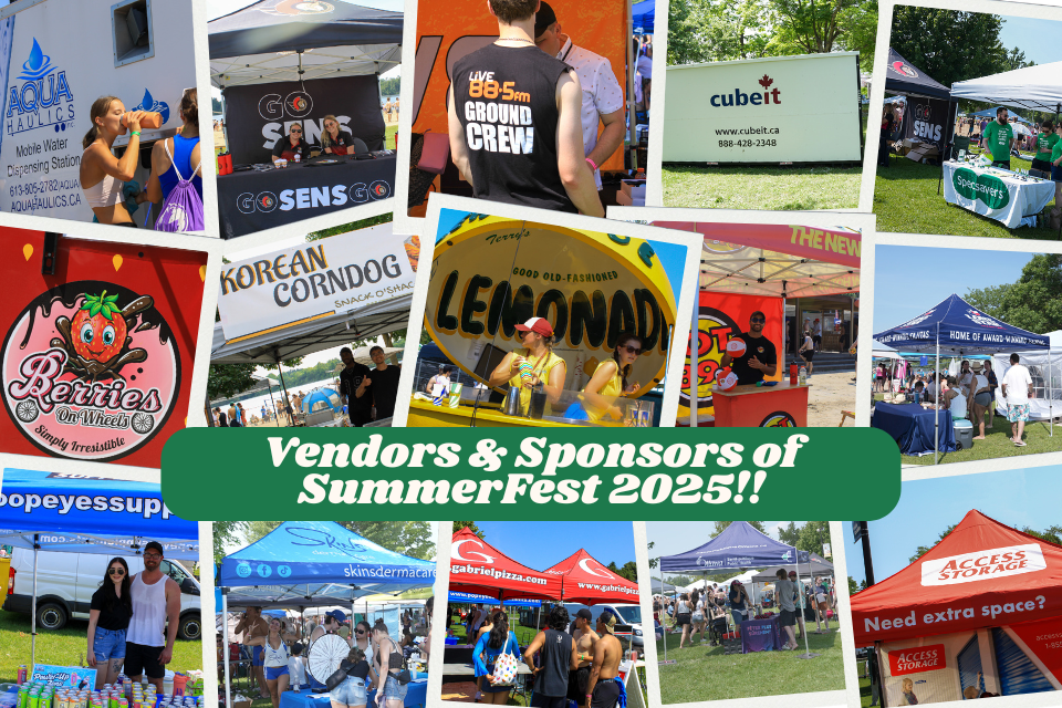 Shout out to our 2025 SummerFest Vendors and Sponsors!!